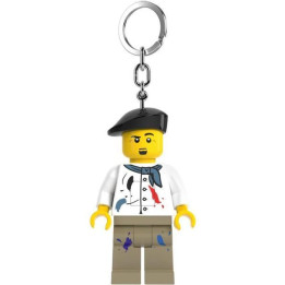 LEGO svítící klíčenka - Malíř