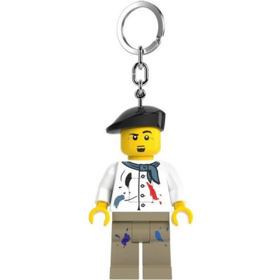 LEGO svítící klíčenka - Malíř