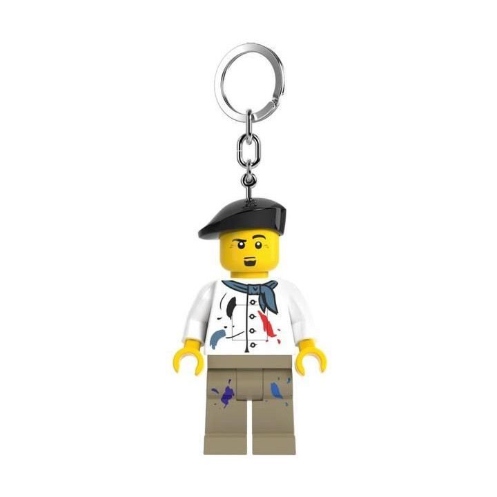 LEGO svítící klíčenka - Malíř