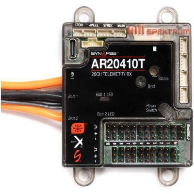 Spektrum přijímač AR20410T 20CH PowerSafe s telemetrií
