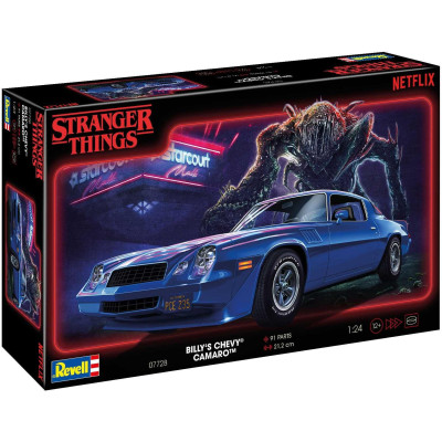 Plastic ModelKit STRANGER THINGS auto 07728 - Chevy Camaro Z/28 (1:25)