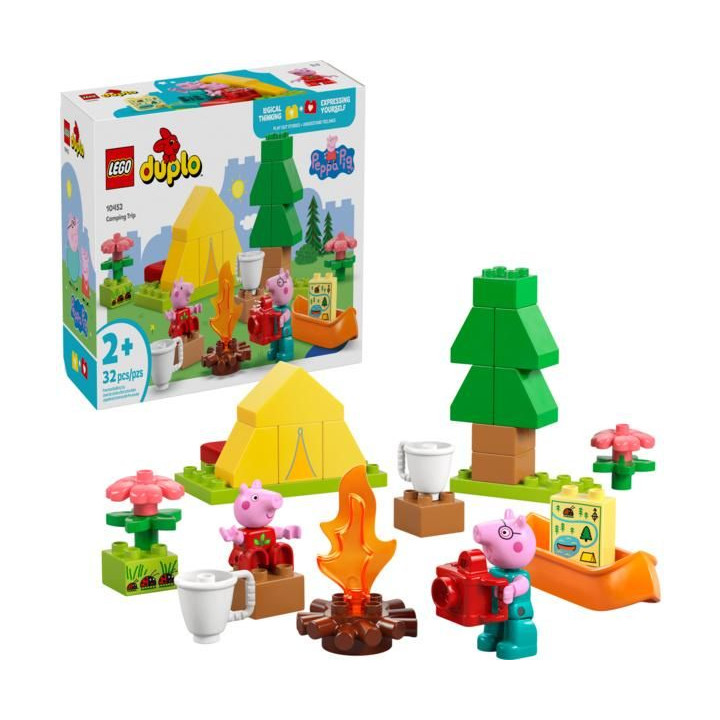 LEGO DUPLO - Prasátko Peppa - Táboření