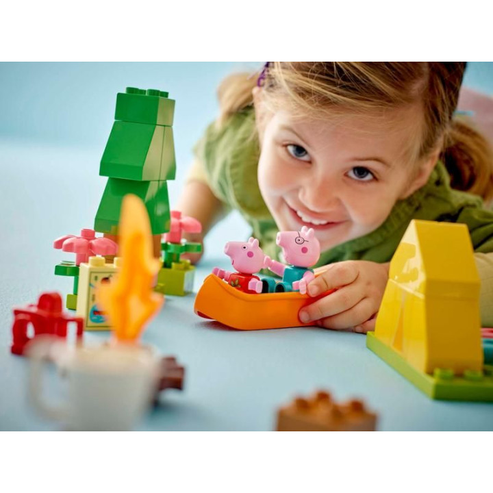 LEGO DUPLO - Prasátko Peppa - Táboření