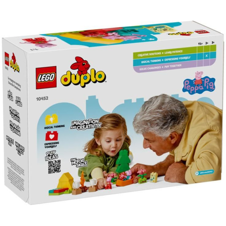 LEGO DUPLO - Prasátko Peppa - Táboření