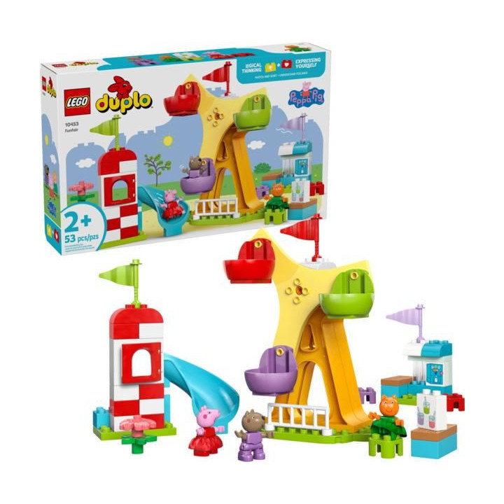 LEGO DUPLO - Prasátko Peppa - Zábavní park