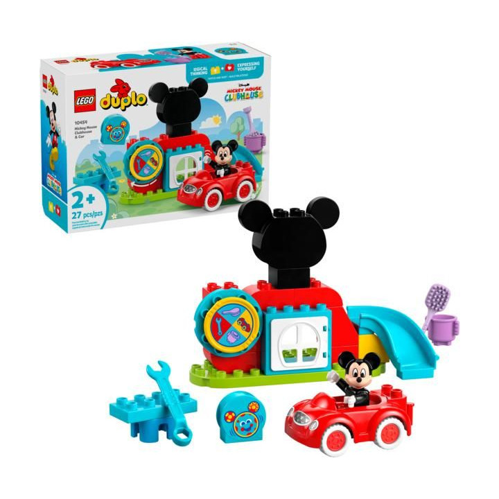 LEGO DUPLO - Disney - Mickeyho klubík a auto