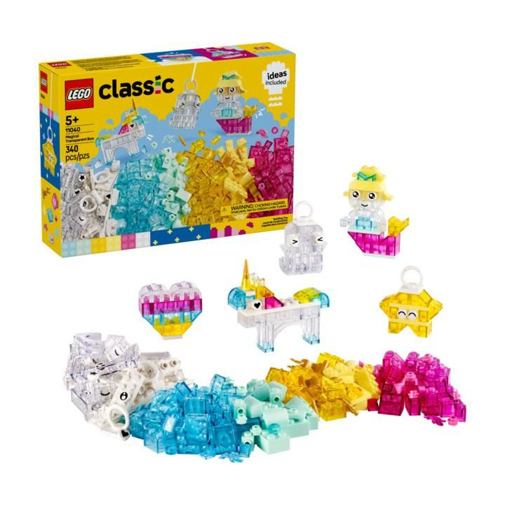 LEGO Classic - Kouzelná průhledná krabička