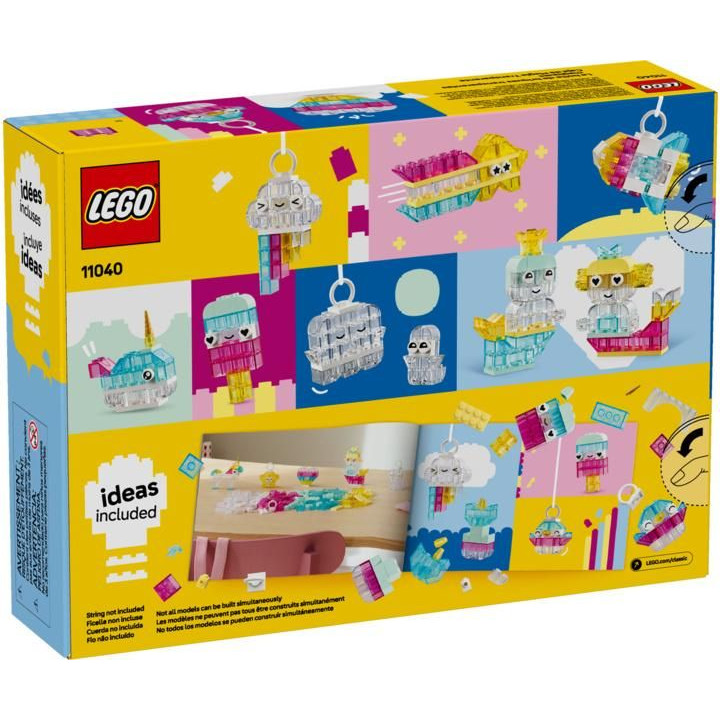 LEGO Classic - Kouzelná průhledná krabička