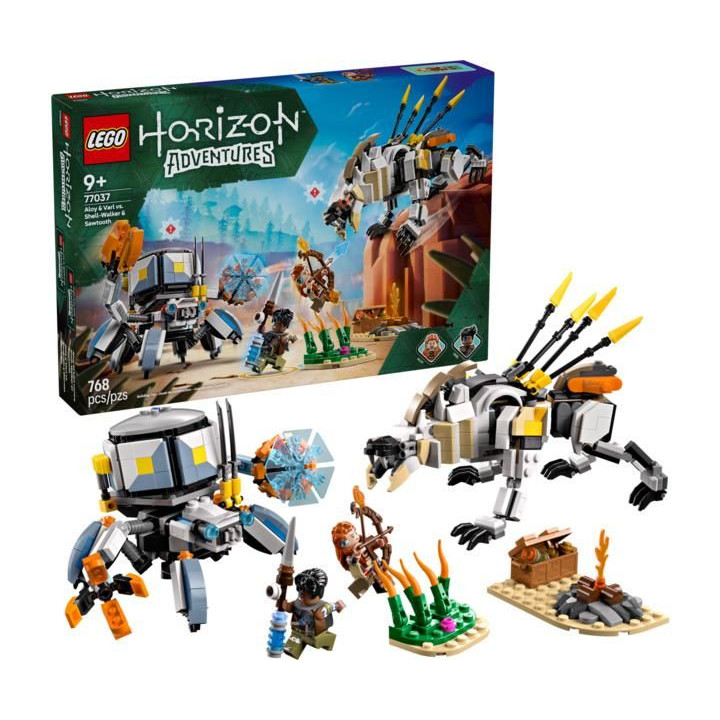 LEGO - Aloy a Varl vs. Shell-Walker a Sawtooth