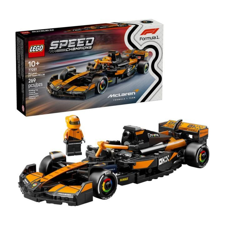 LEGO Speed Champions - Závodní auto McLaren F1® Team MCL38