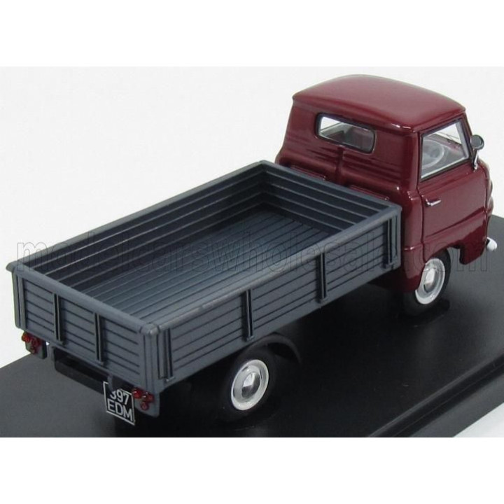 AUTOCULT FORD ENGLAND THAMES 400E TRUCK PICK-UP GREAT BRITAIN 1964 - DARK RED GREY 1/43