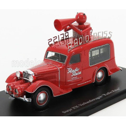 AUTOCULT STEYR XX VERSUCHSWAGEN - RADIO REISS - AUSTRIA 1929 - RED 1/43