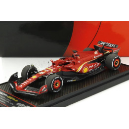 BBR MODELS FERRARI F1  SF-24 TEAM SCUDERIA FERRARI N 16 AUSTRALIAN GP 2024 CHARLES LECLERC - RED BLACK 1/43