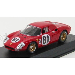BEST MODEL FERRARI 250LM N 81 DAYTONA 1968 PIPER - GREGORY - RED 1/43