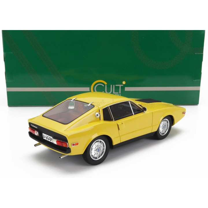CULT SCALE MODELS SAAB SONNET III COUPE 1972 - YELLOW 1/18