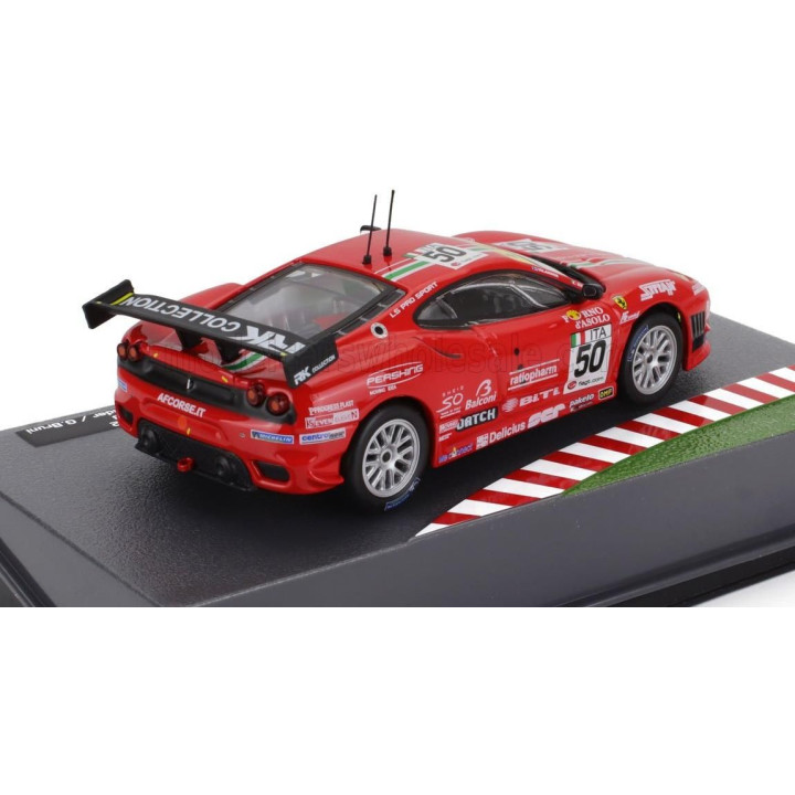 EDICOLA FERRARI F430GT 4.0L V8 TEAM AF CORSE N 50 24h 24h SPA FRANCORCHAMPS 2008 JAIME MELO - TONI VILANDER - GIANMARIA BRUNI - 