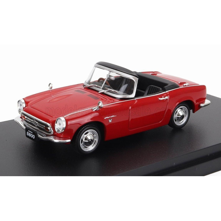 EDICOLA HONDA S800 (AS800) SPIDER 1966 - RED 1/43