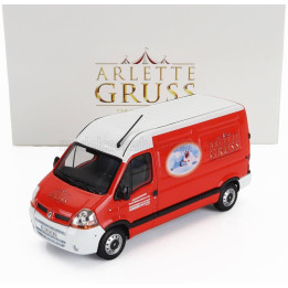 ELIGOR RENAULT MASTER VAN ARLETTE GRUSS 2003 - RED WHITE 1/43
