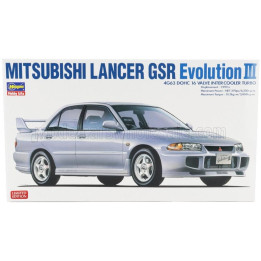 HASEGAWA MITSUBISHI LANCER GSR EVOLUTION III 1995 1/24