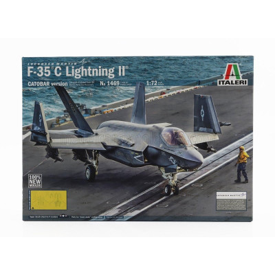 ITALERI LOCKHEED MARTIN F-35 C LIGHTNING II MILITARY AIRPLANE 2011 1/72