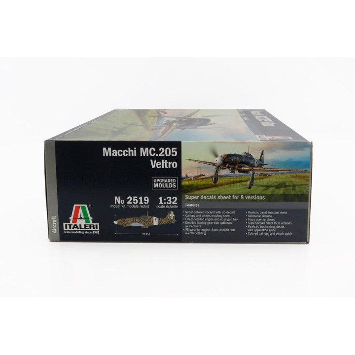 ITALERI MACCHI MC205 VELTRO AIRPLANE MILITARY 1942 1/32