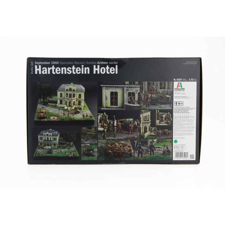 ITALERI ACCESSORIES HARTENSTEIN HOTEL MILITARY OPERATION MARKET 1944 1/72