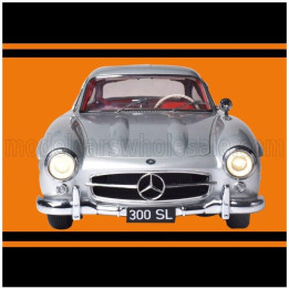 IXO MODELS MERCEDES BENZ SL-CLASS 300SL COUPE (W198) 1954 - SILVER 1/8