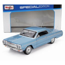 MAISTO CHEVROLET IMPALA SS 1964 - LIGHT BLUE 1/24