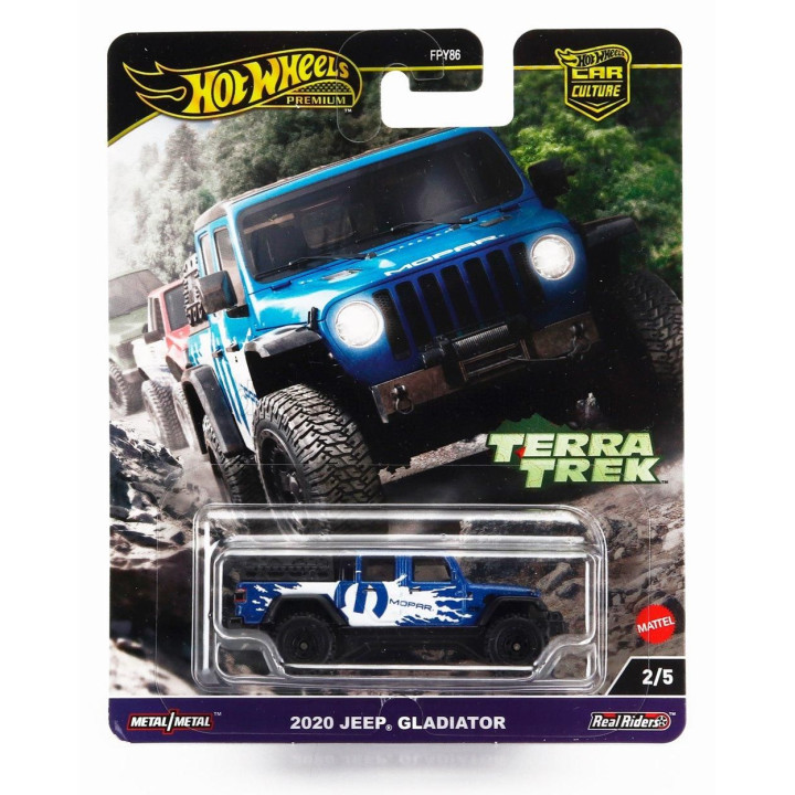 MATTEL HOT WHEELS JEEP GLADIATOR PICK-UP MOPAR 2020 - BLUE 1/64