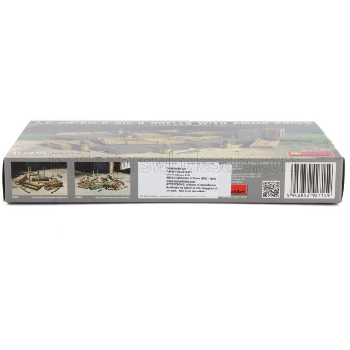MINIART ACCESSORIES 7.5CM KW.K STU.G SHELLS WITH AMMO BOXES MILITARY 1/35