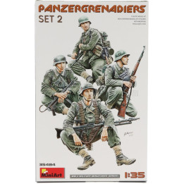MINIART FIGURES PANZERGRENADIERS MILITARY 1945 1/35