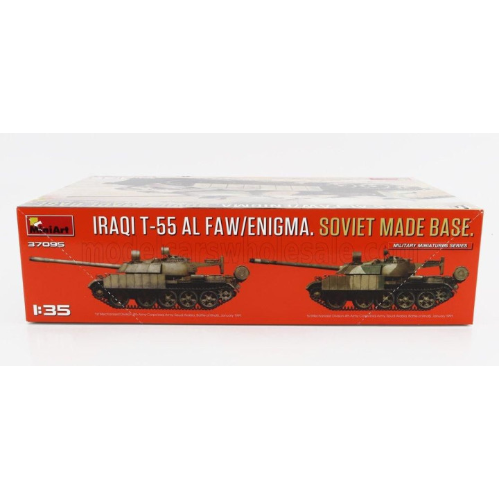 MINIART TANK T-55 AL FAW ENIGMA SOVIET MADE BASE MILITARY 1945 1/35