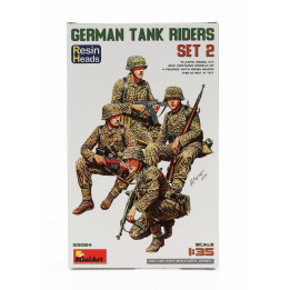 MINIART ACCESSORIES GERMAN TANK RIDERS MILITARY FIGURES 1/35