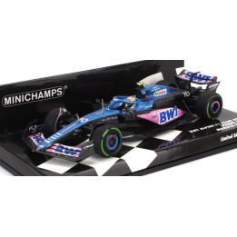 MINICHAMPS ALPINE F1  A523 TEAM BWT ALPINE N 10 MONACO GP 2023 PIERRE GASLY - BLUE PINK 1/43
