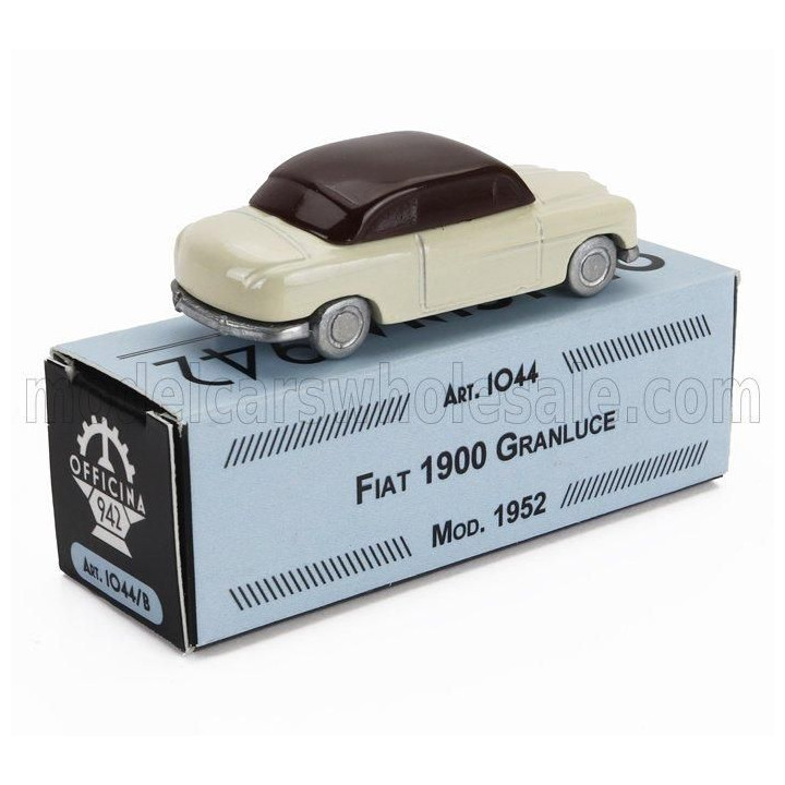 OFFICINA 942 FIAT 1900 GRANLUCE 1952 - CREAM BROWN 1/76