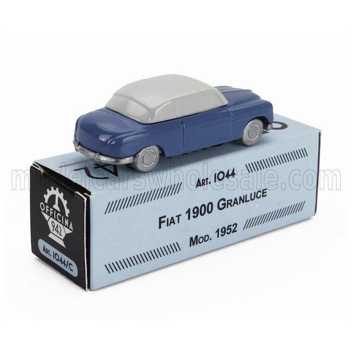 OFFICINA 942 FIAT 1900 GRANLUCE 1952 - BLUE SILVER 1/76