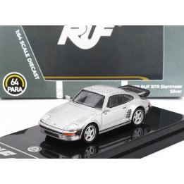PARAGON MODELS PORSCHE 911 930 RUF BTR SLANTNOSE 1986 - SILVER 1/64