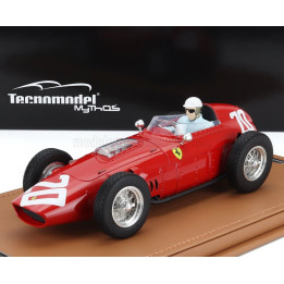 TECNOMODEL FERRARI F1  DINO 246/256 TEAM SCUDERIA FERRARI N 20 WINNER MONZA ITALY GP (with pilot figure) 1960 PHILIP HILL - RED 