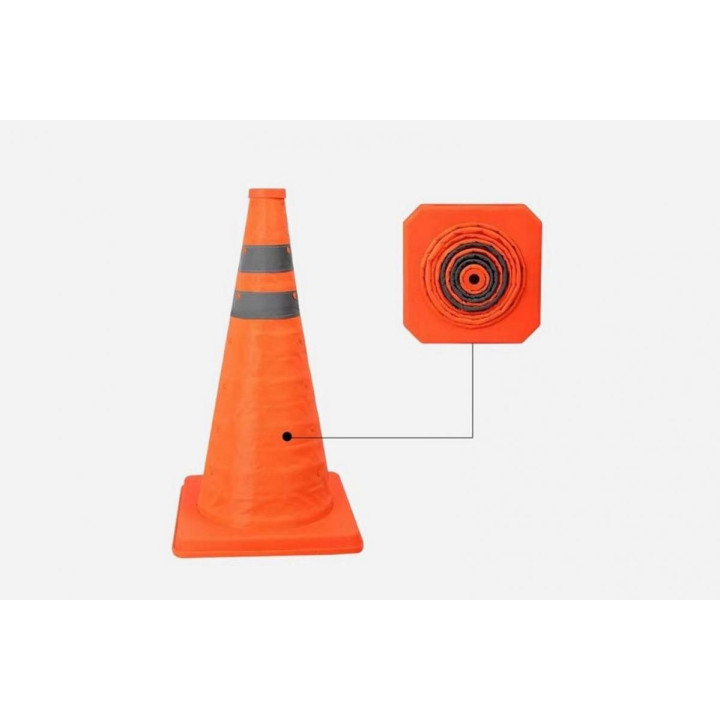 Retractable Drone Safety Cone 45cm