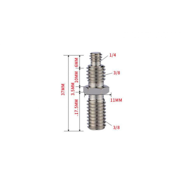 1/4" to 3/8" Screw
