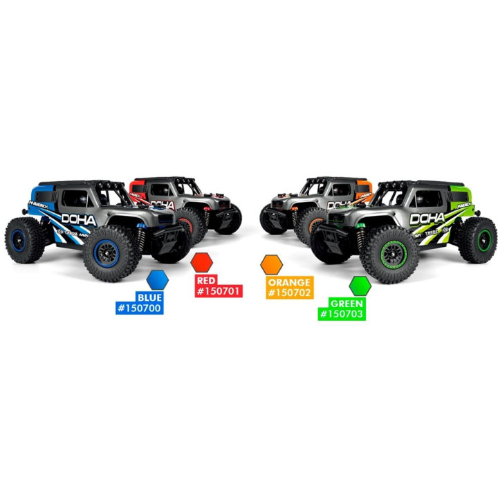 Maverick Doha 1/20 4WD Electric Truck - Modrý