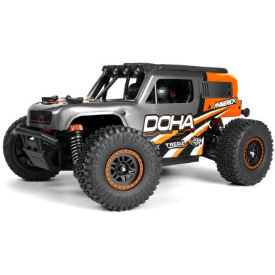 Maverick Doha 1/20 4WD Electric Truck - Oranžový
