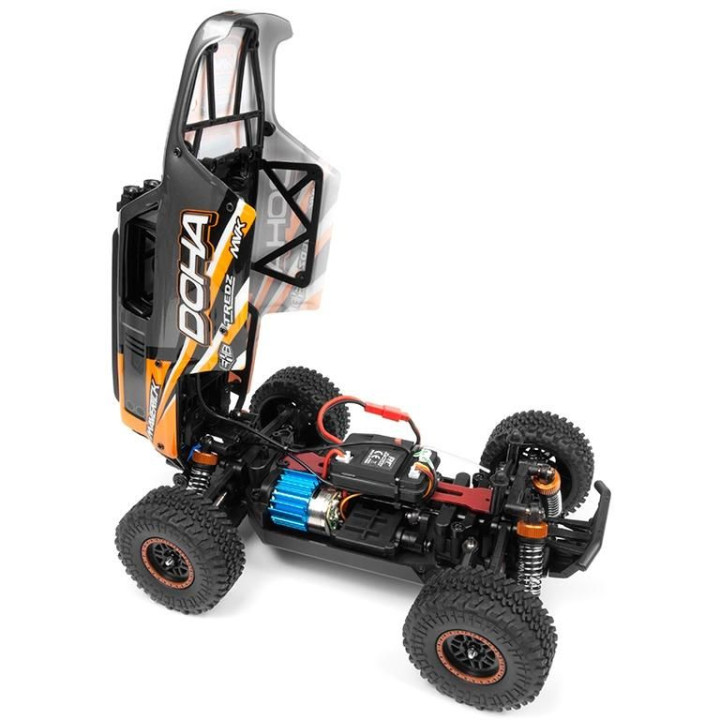 Maverick Doha 1/20 4WD Electric Truck - Oranžový