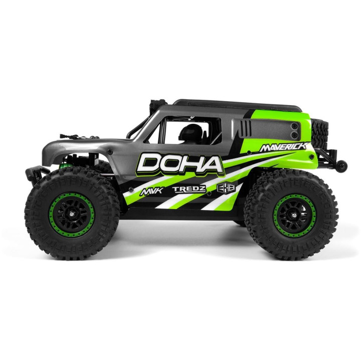Maverick Doha 1/20 4WD Electric Truck - Zelený