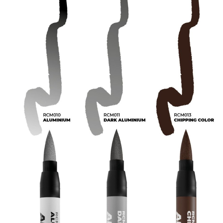 CHIPPING - SET 3 REAL COLORS MARKERS