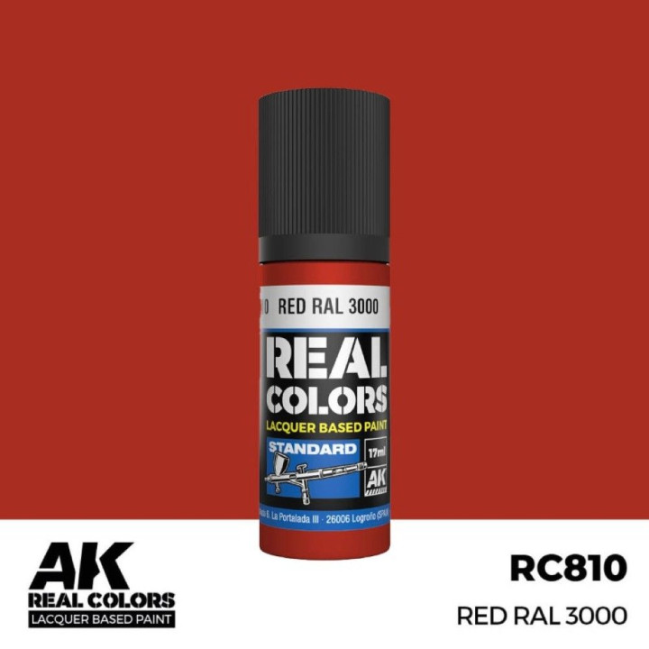 Red RAL 3000 17 ml