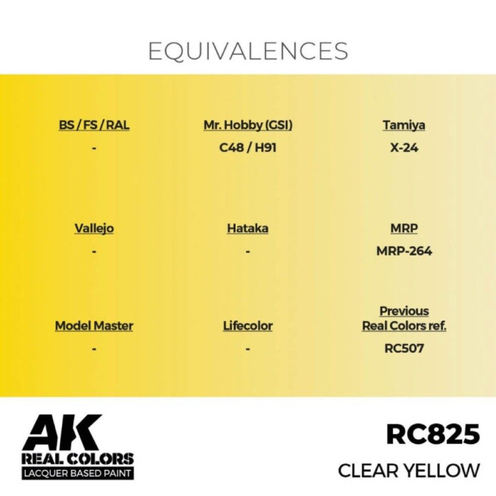 Clear Yellow 17 ml