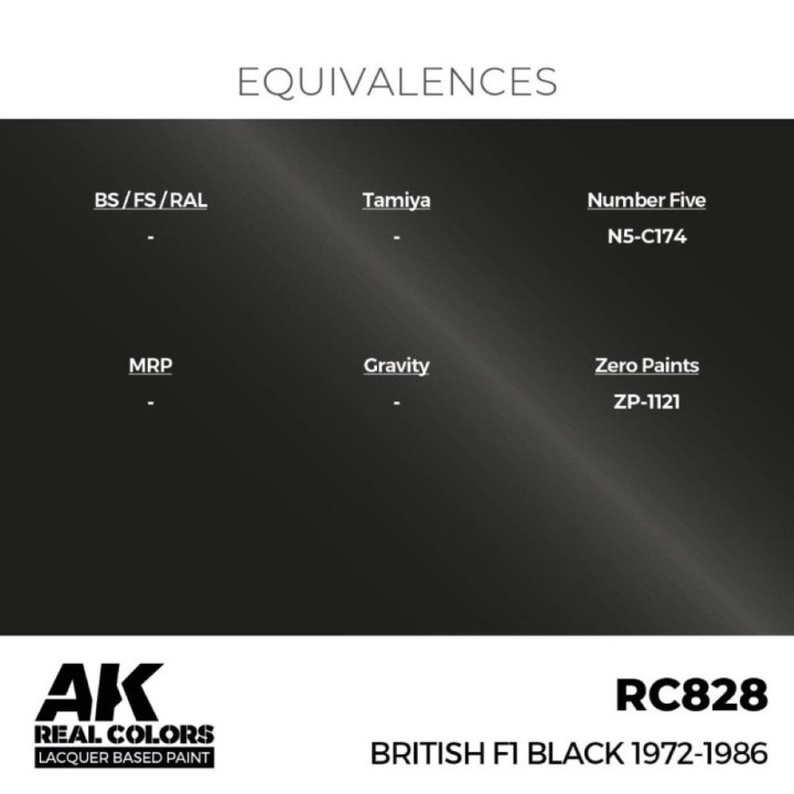 British F1 Black 1972-1986 17 ml