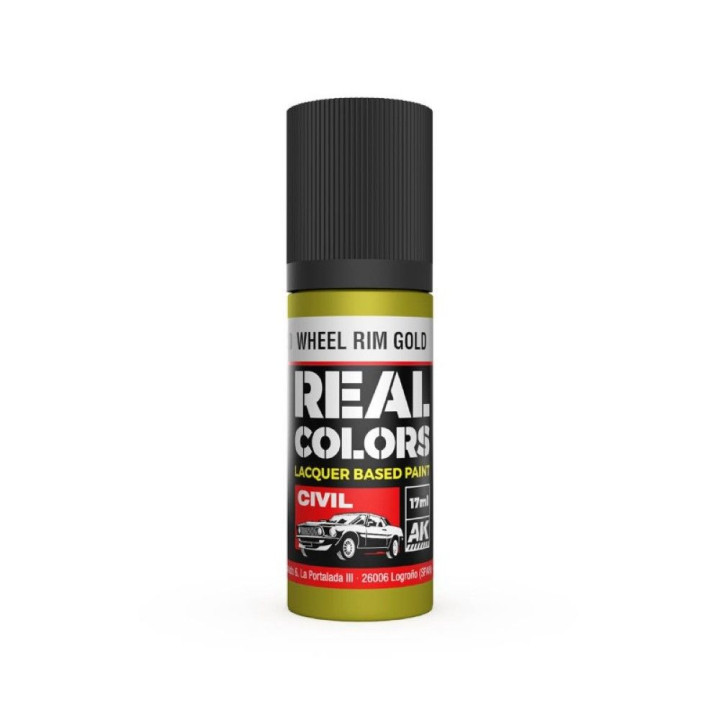 Wheel Rim Gold 17 ml