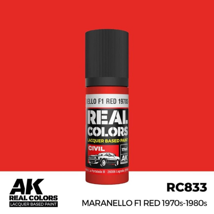 Maranello F1 Red 1970s-1980s 17 ml